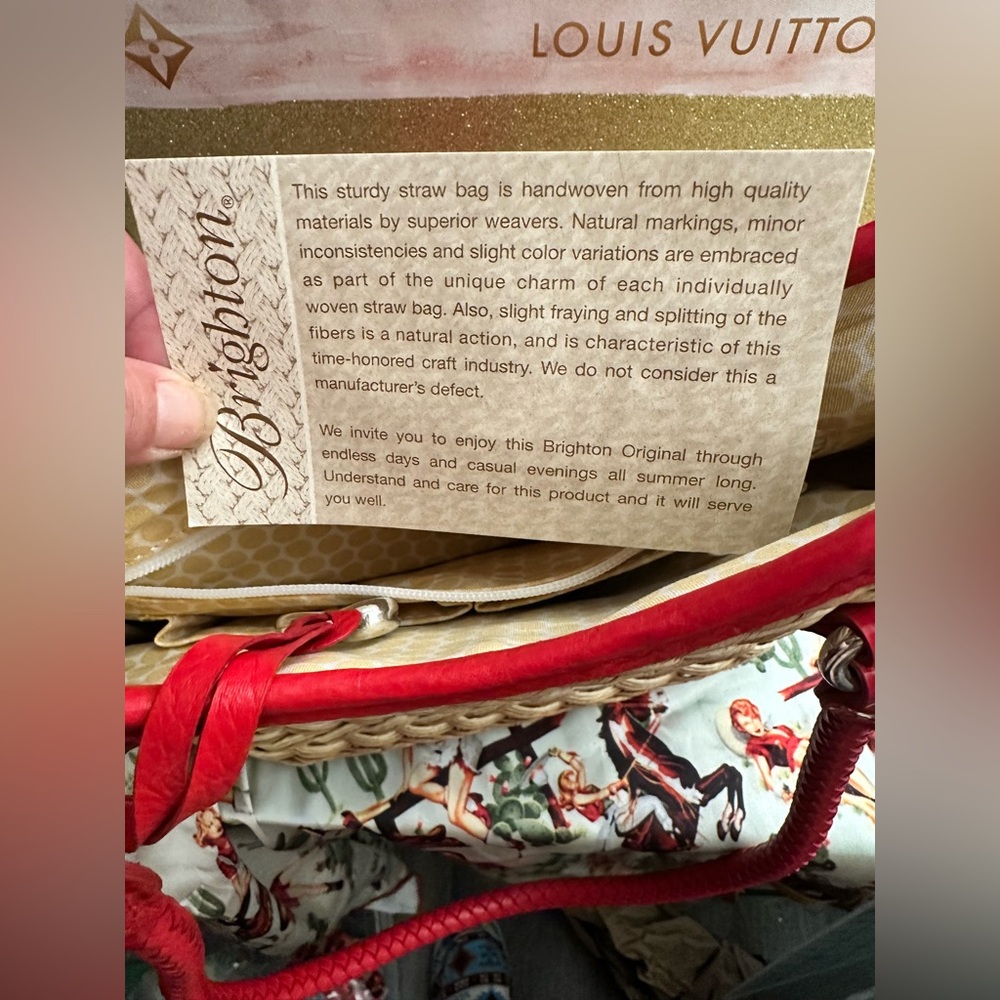 Brighton Weaved Wicker Purse - Picture 5 of 12